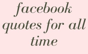20 Best facebook quotes for all time