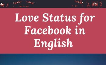 Love Status for Facebook in English