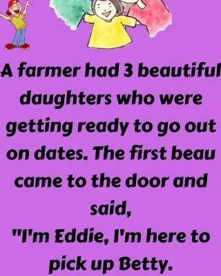 A farmer had 3 beautiful daughters