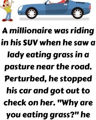 A multi-millionaire was riding in his SUV