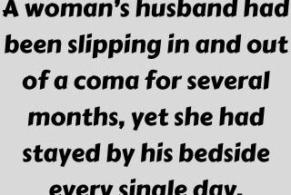 A woman’s husband had been slipping