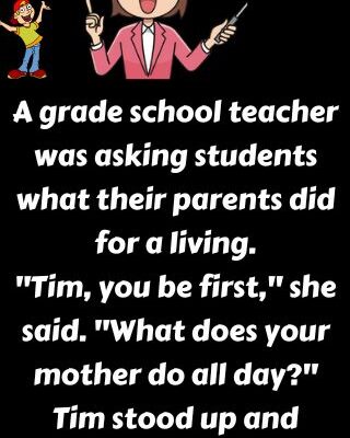 A grade school teacher