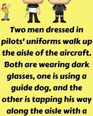 Two men dressed in pilots