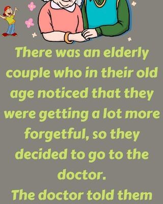 An elderly couple in their old age
