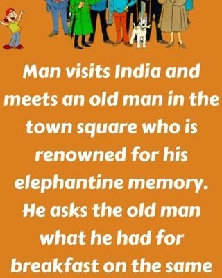 Man visits India and meets an old man