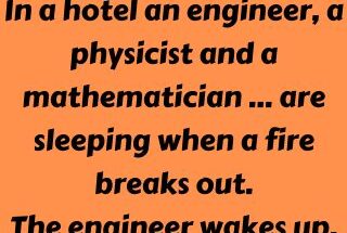 In a hotel an engineer