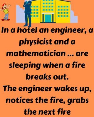 In a hotel an engineer