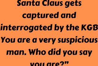 Santa Claus gets captured