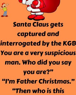 Santa Claus gets captured