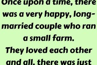 Long married couple who ran a small farm
