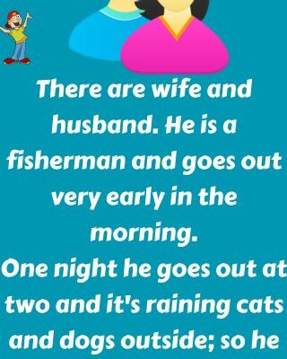 There are wife and husband