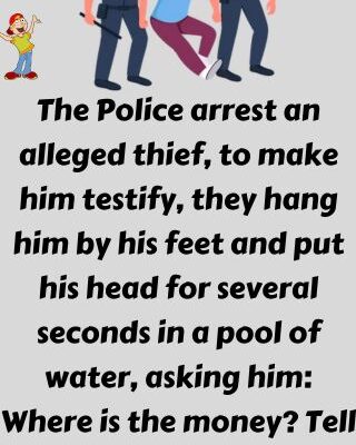 The Police arrest an alleged thief