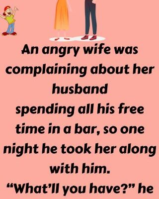 An angry wife