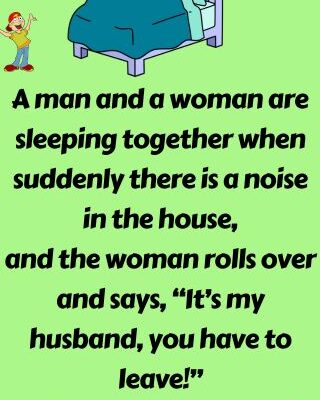 A man and a woman are sleeping together